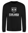 Свитшот Dodge for men Черный фото