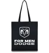 Эко-сумка Dodge for men Черный Эко-сумка Dodge for men Черный фото