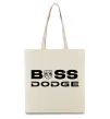 Эко-сумка Boss Dodge Бежевый фото