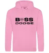 Мужская толстовка (худи) Boss Dodge Розовый фото