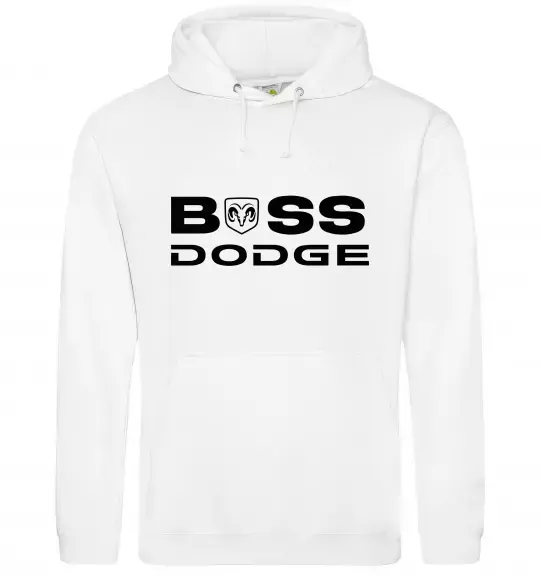Женская толстовка (худи) Boss Dodge Белый фото