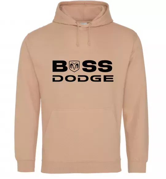 Женская толстовка (худи) Boss Dodge Песочный фото