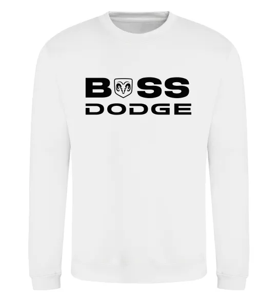 Світшот Boss Dodge Білий фото