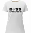 Жіноча преміум футболка Boss Dodge Білий фото