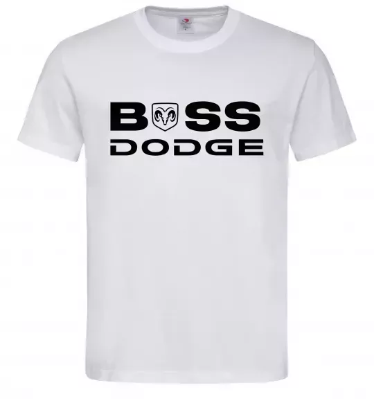 Мужская футболка Boss Dodge Белый фото