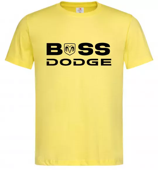 Мужская футболка Boss Dodge Лимонный фото