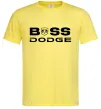 Мужская футболка Boss Dodge Лимонный Мужская футболка Boss Dodge Лимонный фото