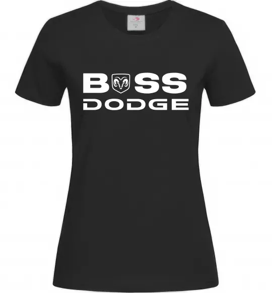 Женская футболка Boss Dodge Черный фото