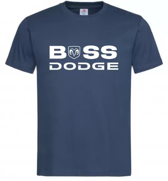 Мужская футболка Boss Dodge Темно-синий фото