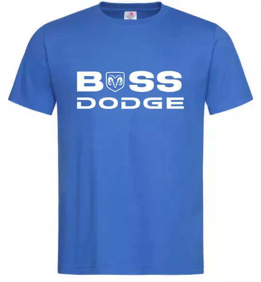 Мужская футболка Boss Dodge Ярко-синий фото