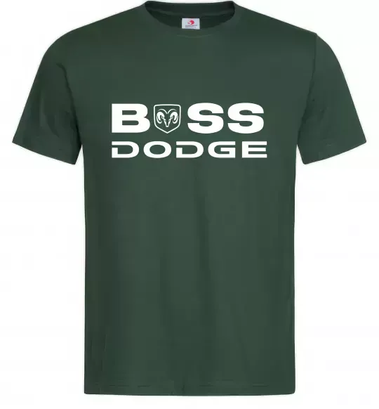 Мужская футболка Boss Dodge Темно-зеленый фото