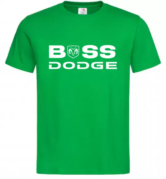 Мужская футболка Boss Dodge Зеленый фото