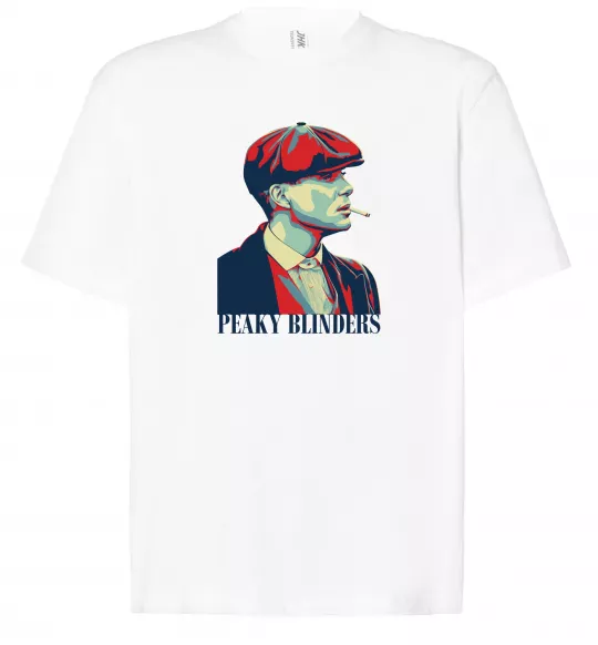 Футболка Оверсайз Peaky blinders Белый фото