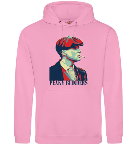 Мужская толстовка (худи) Peaky blinders Розовый фото