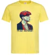 Мужская футболка Peaky blinders Лимонный фото