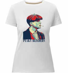 Женская премиум футболка Peaky blinders