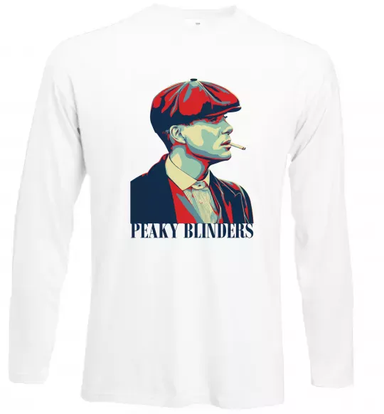 Лонгслив Peaky blinders Белый фото