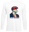 Лонгслив Peaky blinders Белый фото