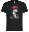 Мужская футболка Peaky blinders Черный фото