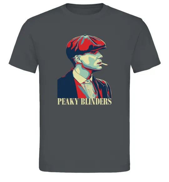 Мужская футболка Peaky blinders Графит фото