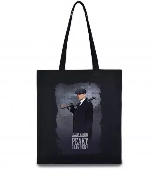 Еко-сумка Cillian Murphy in Peaky Blinders Чорний фото
