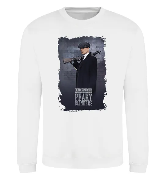 Світшот Cillian Murphy in Peaky Blinders Білий фото