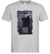 Мужская футболка Cillian Murphy in Peaky Blinders Серый Мужская футболка Cillian Murphy in Peaky Blinders Серый фото