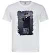 Мужская футболка Cillian Murphy in Peaky Blinders Белый Мужская футболка Cillian Murphy in Peaky Blinders Белый фото