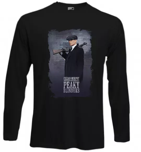 Лонгслів Cillian Murphy in Peaky Blinders Чорний фото