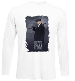 Лонгслив Cillian Murphy in Peaky Blinders Белый фото