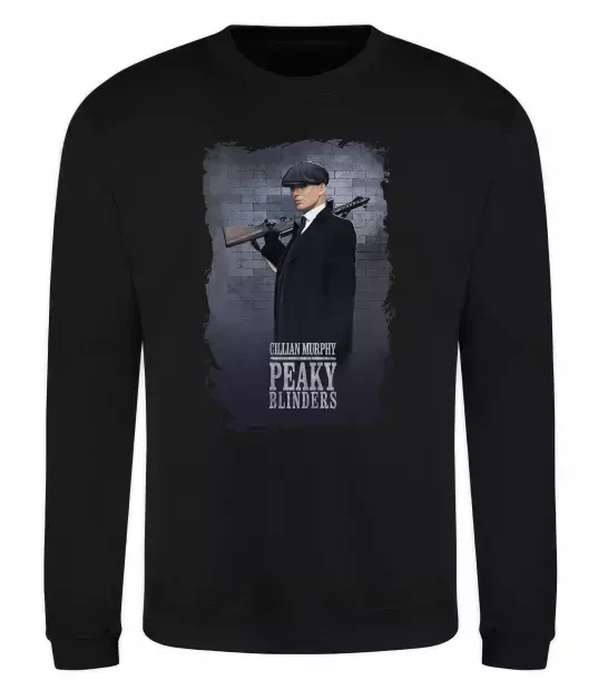 Світшот Cillian Murphy in Peaky Blinders Чорний фото
