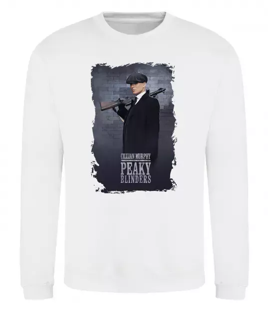 Світшот Cillian Murphy in Peaky Blinders Білий фото
