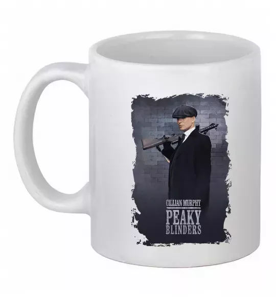 Чашка керамічна Cillian Murphy in Peaky Blinders Білий фото