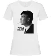 Жіноча футболка Шелбі з цигаркою Білий фото