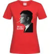 Жіноча футболка Шелбі з цигаркою Червоний фото
