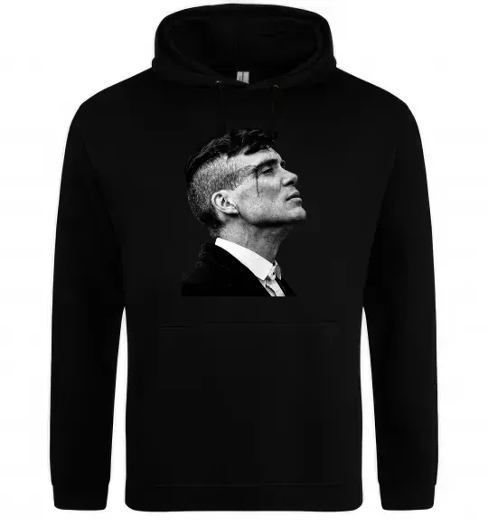 Женская толстовка (худи) Шелбі з розбитою бровою Черный фото