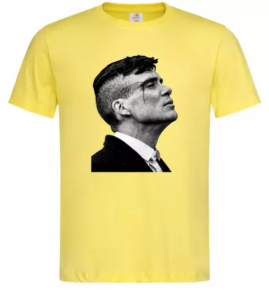 Мужская футболка Шелбі з розбитою бровою Лимонный фото