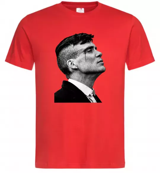Мужская футболка Шелбі з розбитою бровою Красный фото