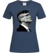 Женская футболка Шелбі з розбитою бровою Темно-синий фото