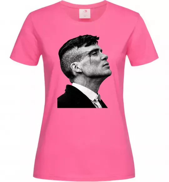 Женская футболка Шелбі з розбитою бровою Ярко-розовый фото