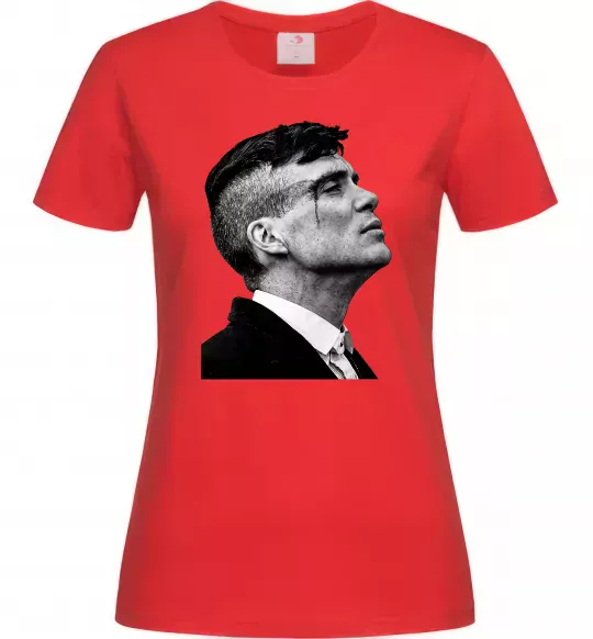 Женская футболка Шелбі з розбитою бровою Красный фото
