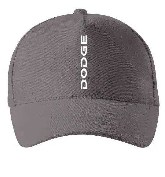 Кепка Dodge вертикальний напис Сірий фото