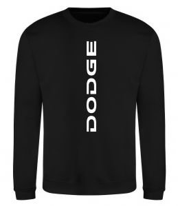 Світшот Dodge вертикальний напис