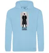 Женская толстовка (худи) Гострі картузи лезо Голубой фото