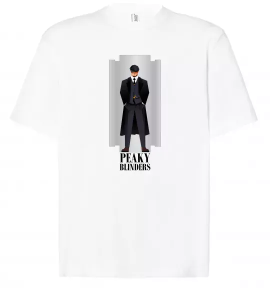 Футболка Оверсайз Гострі картузи лезо Белый фото