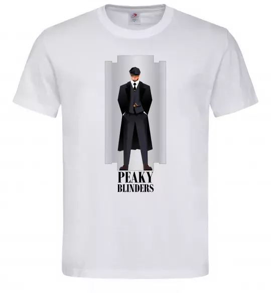 Чоловіча футболка Гострі картузи лезо Білий фото