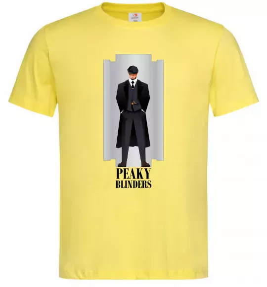 Чоловіча футболка Гострі картузи лезо Лимонний фото