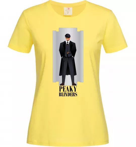 Жіноча футболка Гострі картузи лезо Лимонний фото