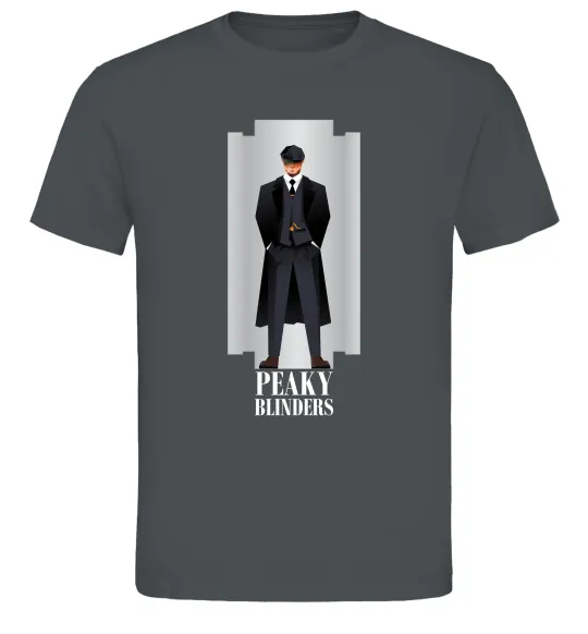 Чоловіча футболка Гострі картузи лезо Графіт фото