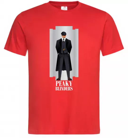 Чоловіча футболка Гострі картузи лезо Червоний фото